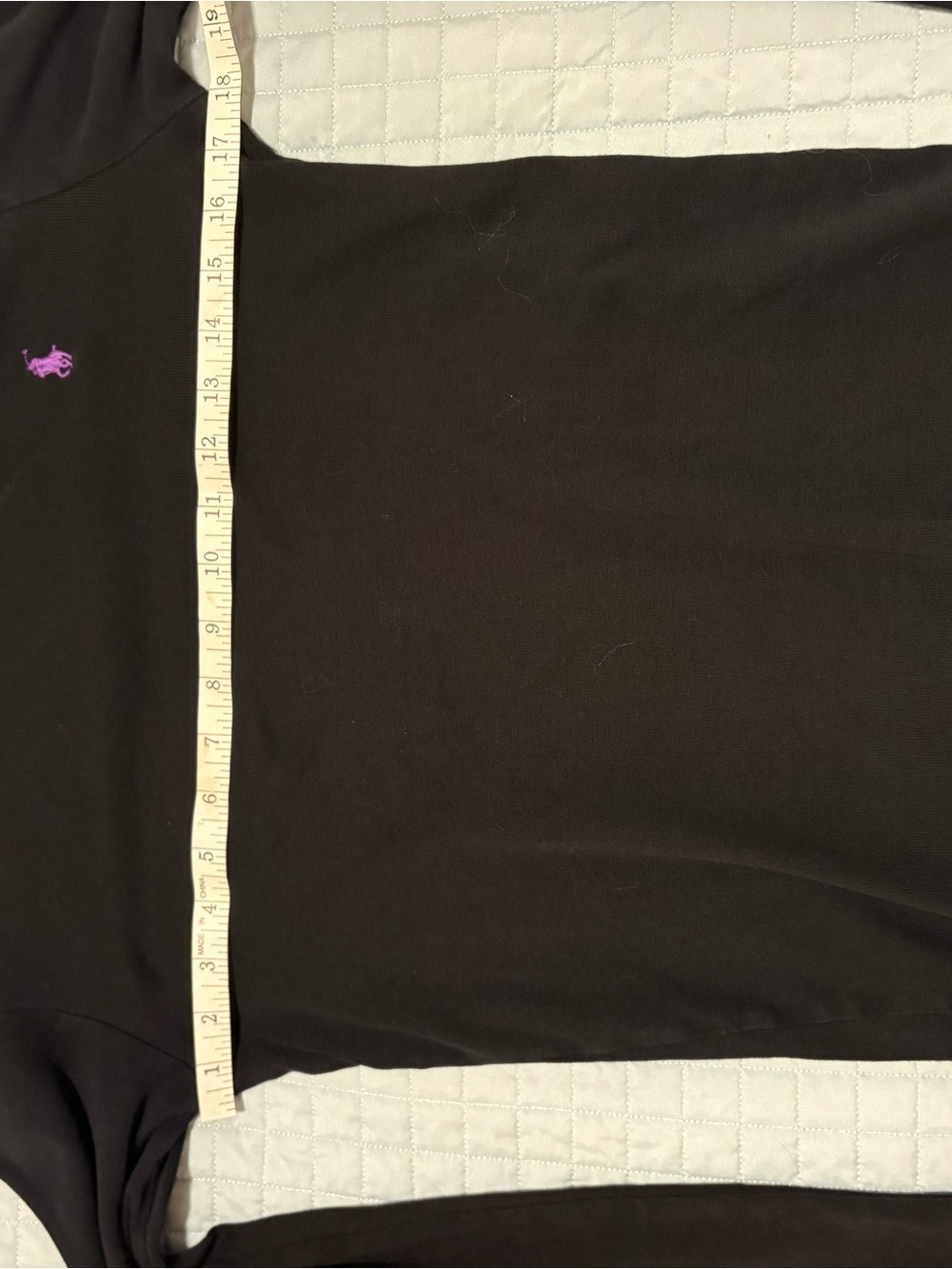 Women’s Ralph Lauren Black Crew Neck Long Sleeve Shirt - Picture 6 of 6